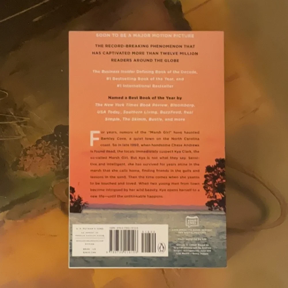 Where the Crawdads Sing Delia Owens Paperback Novel Reese’s Book Club